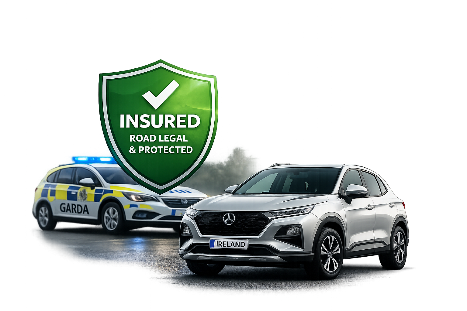 Your car, on the road
